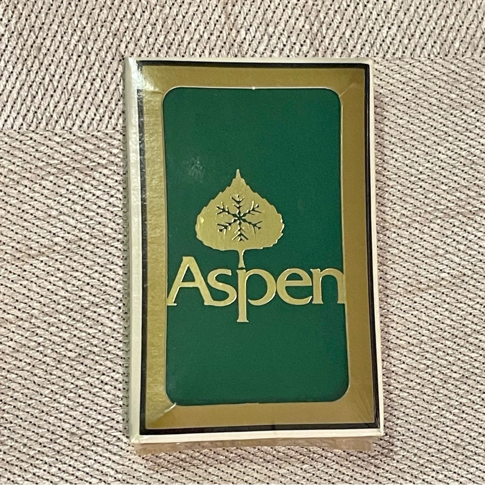 Gemaco Aspen Colorado Souvenir Bridge Playing Cards SEALED Never Used